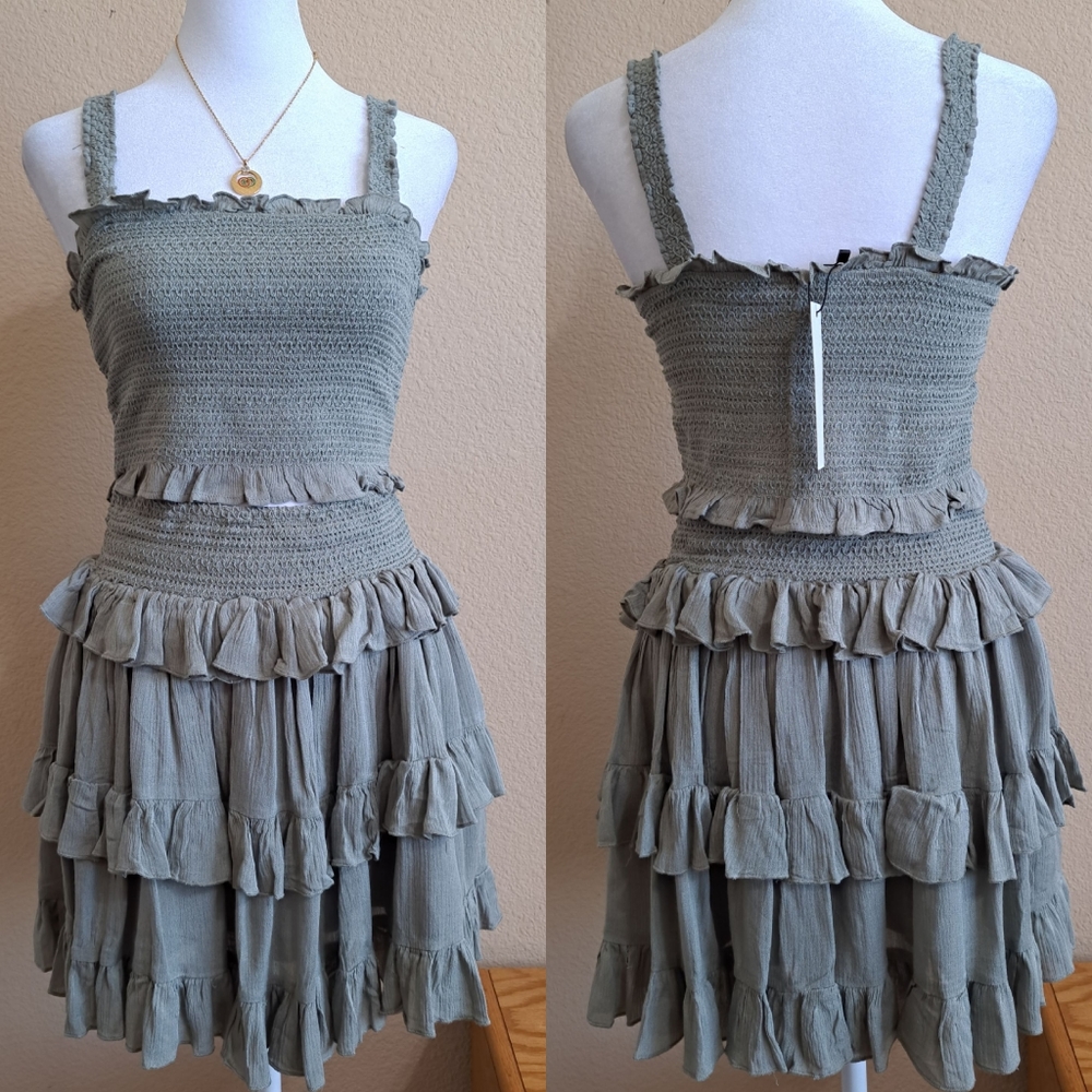 Matching skirt set